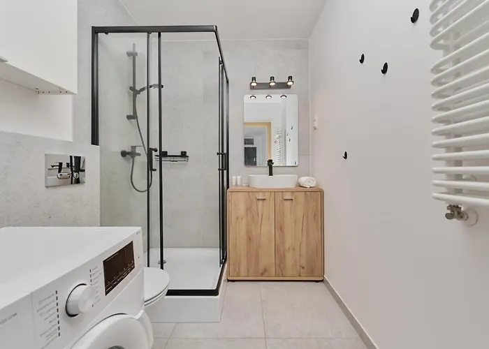 Center Mirrors With Parking By Renters Apartment Breslau